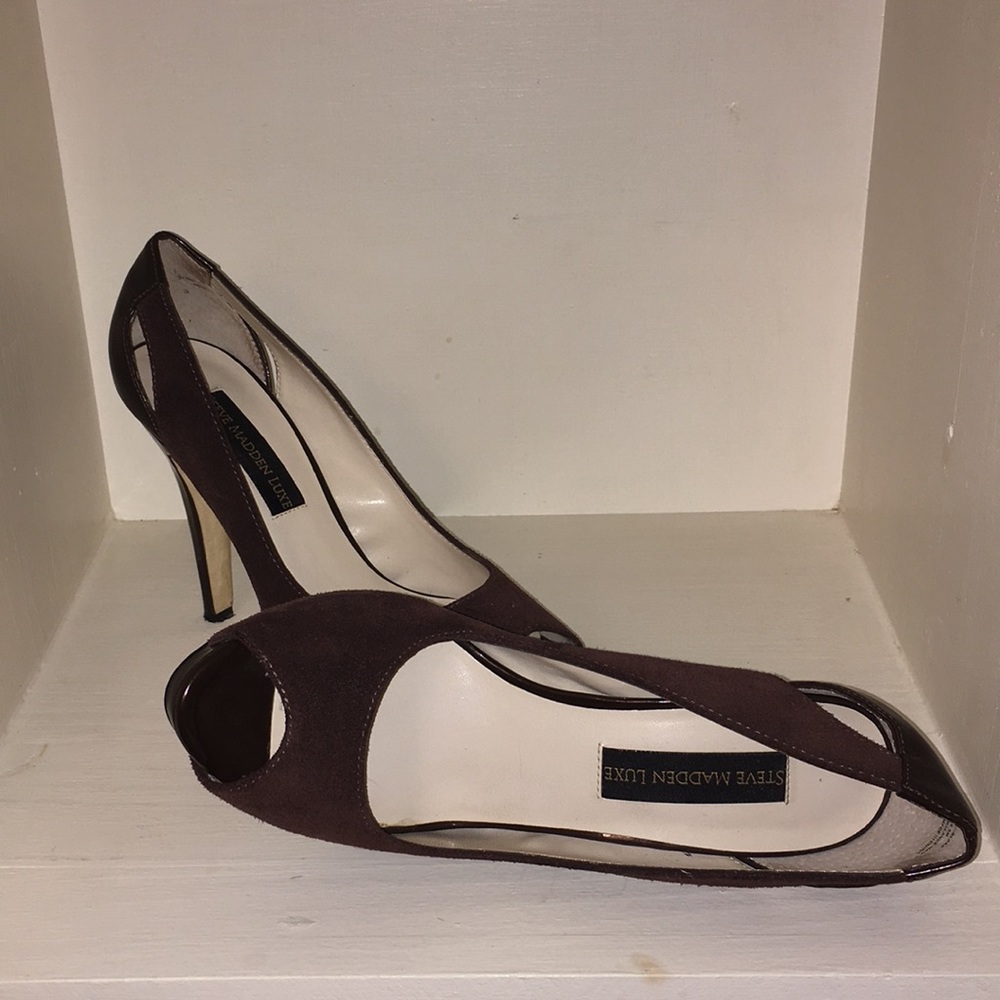 Steve Madden Luxe | peep-toe heels